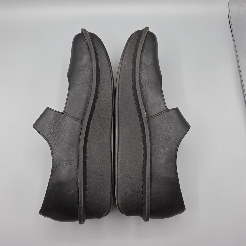 Alegria Paloma Shoes Womens 41 Black Leather Mary Jane Comfort Nurse Uniform - Picture 8 of 14